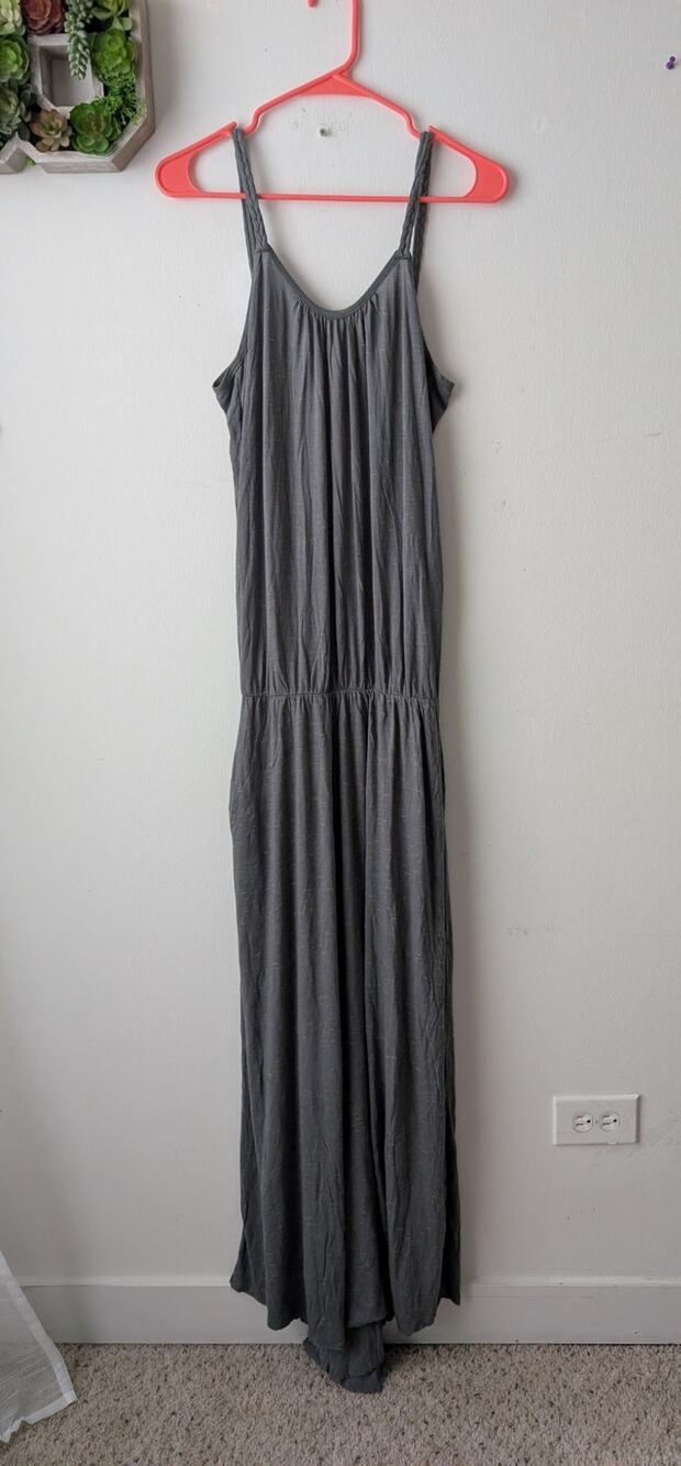 Degree Six y2k bamboo blend maxi dress